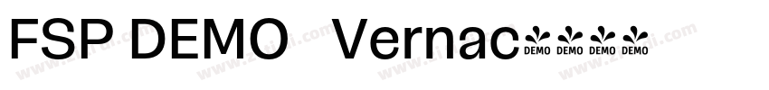 FSP DEMO   Vernac字体转换